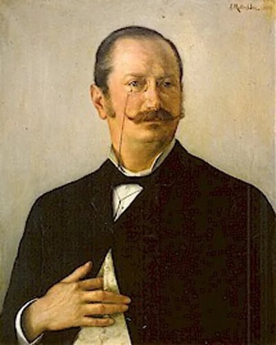 Porträt von Gustav Muheim (1851–1917) – Gedenkseite