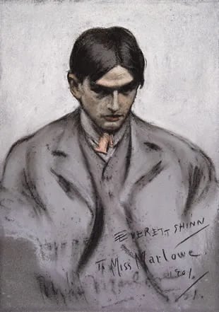 Porträt von Everett Shinn (1876–1953) – Gedenkseite