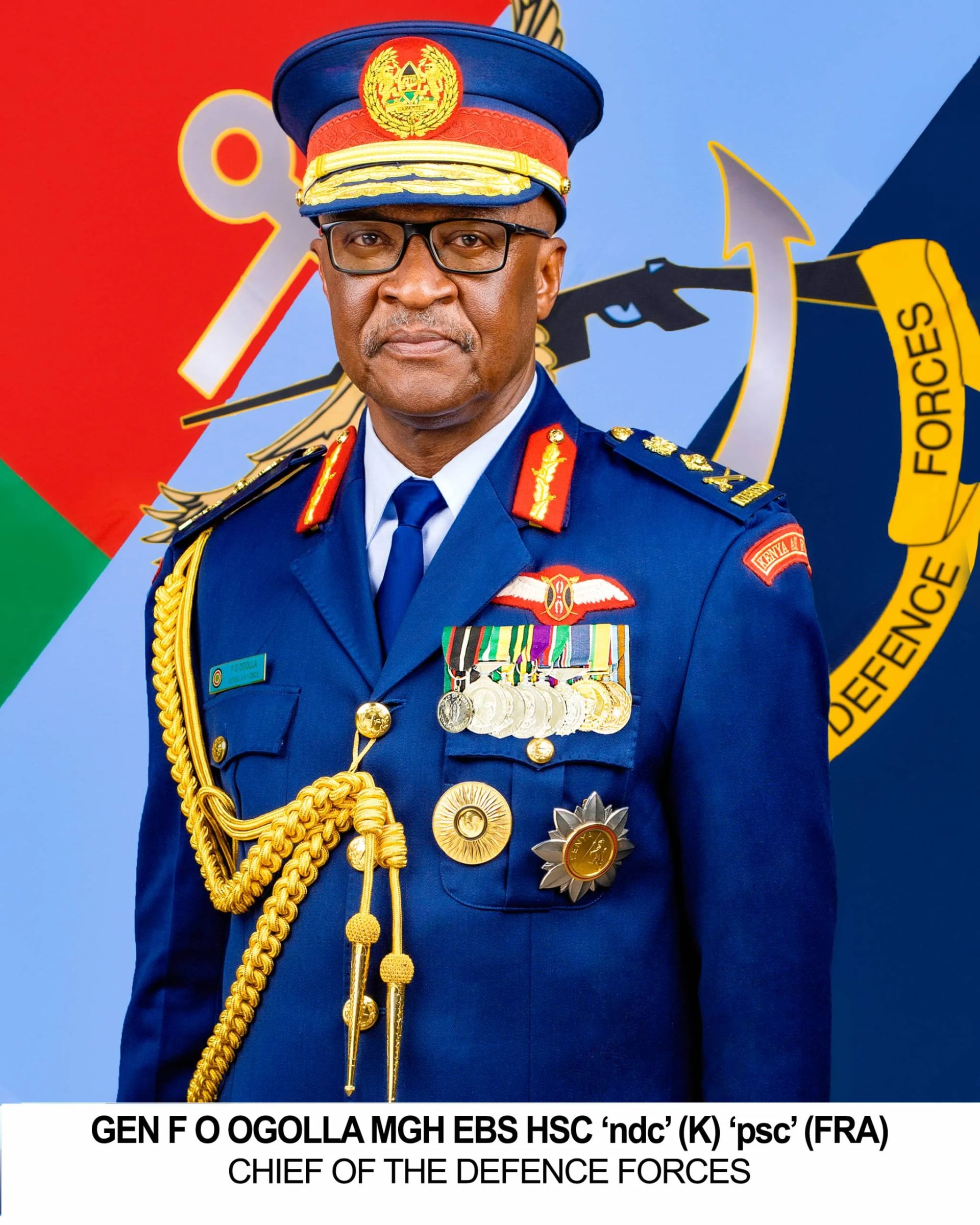 Porträt von Francis Omondi Ogolla (1962–2024) – Gedenkseite
