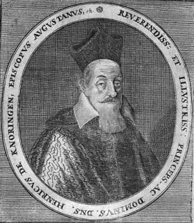 Porträt von Heinrich V. von Knöringen (1570–1646) – Gedenkseite
