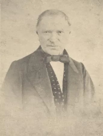 Porträt von Jacques Van Aertselaer (1805–1868) – Gedenkseite