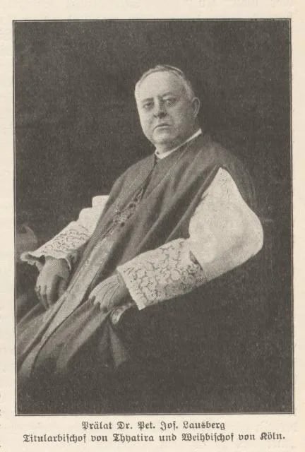 Porträt von Peter Joseph Lausberg (1852–1922) – Gedenkseite