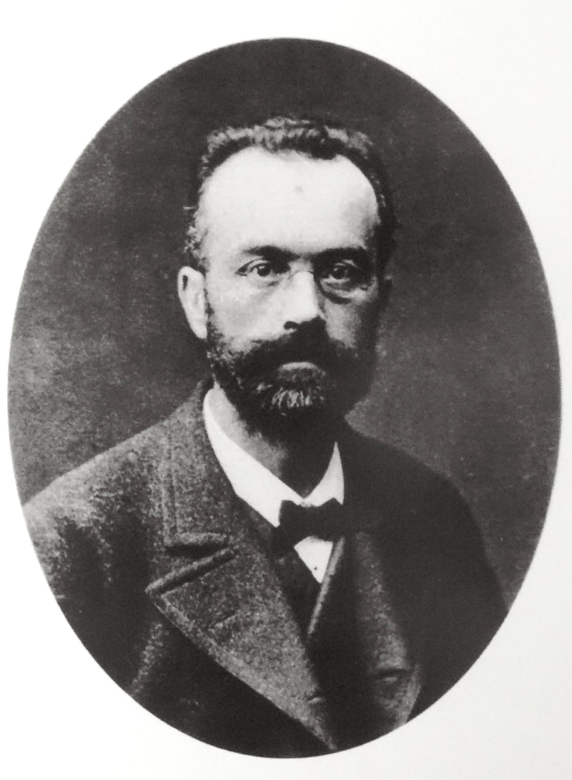 Porträt von Gustav Huguenin (1840–1920) – Gedenkseite