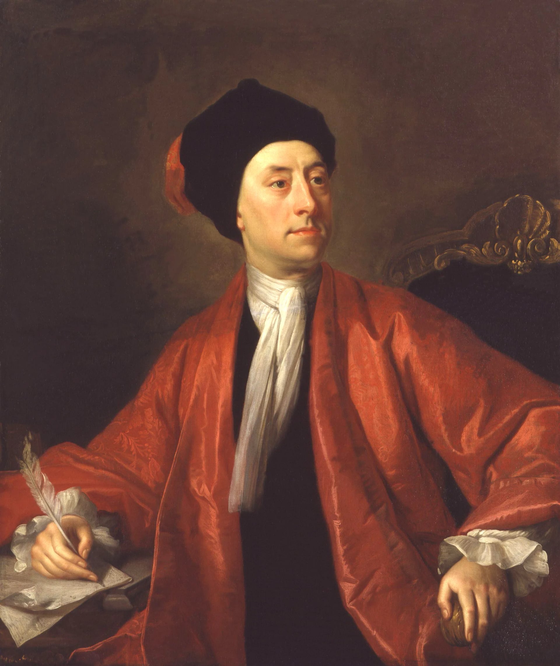 Porträt von Matthew Prior (1664–1721) – Gedenkseite