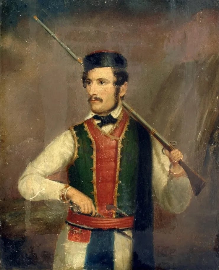 Porträt von Vukolaj Radonjić (1765–1832) – Gedenkseite