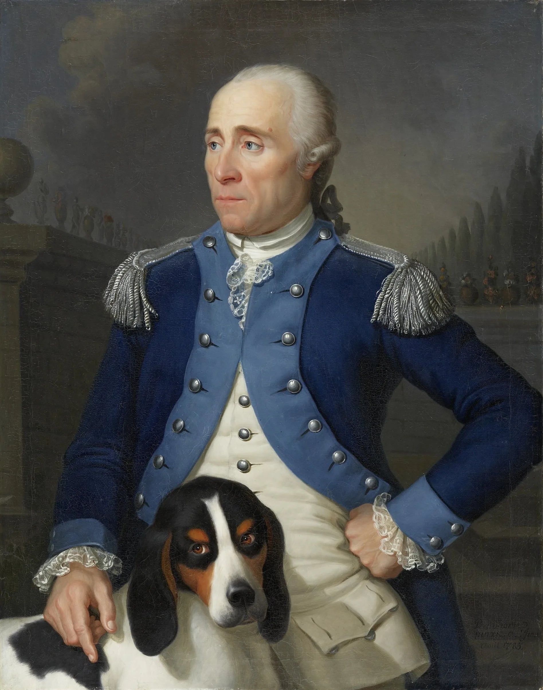 Portrait of Franz Rudolf Frisching (1733–1807) – memorial page