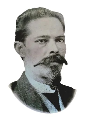 Porträt von Kommandant Jacintho José Nunes Leite (1840–1914) – Gedenkseite