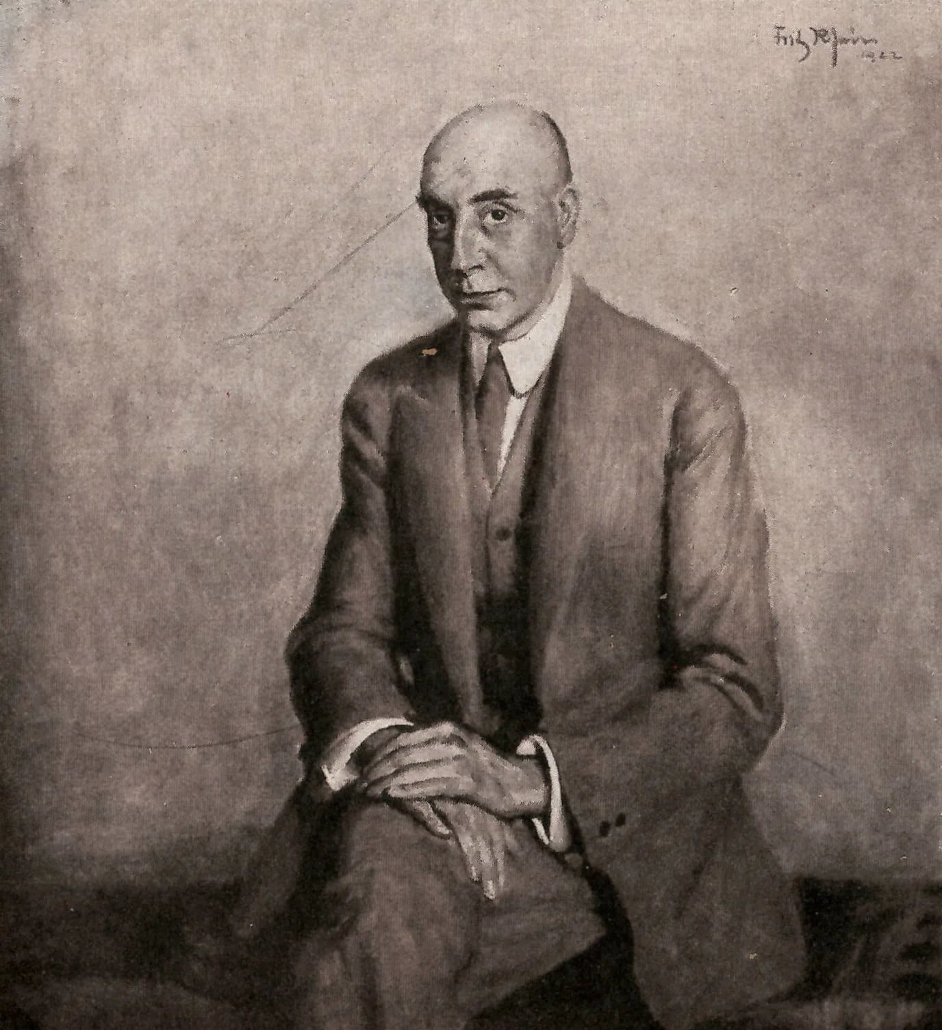 Porträt von Ludwig Justi (1876–1957) – Gedenkseite