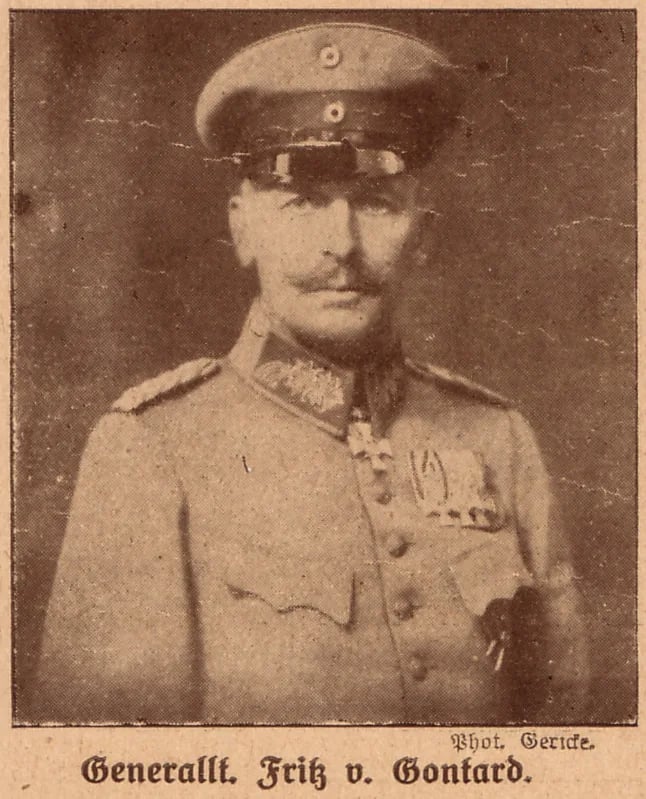 Portrait of Friedrich von Gontard (1860–1942) – memorial page