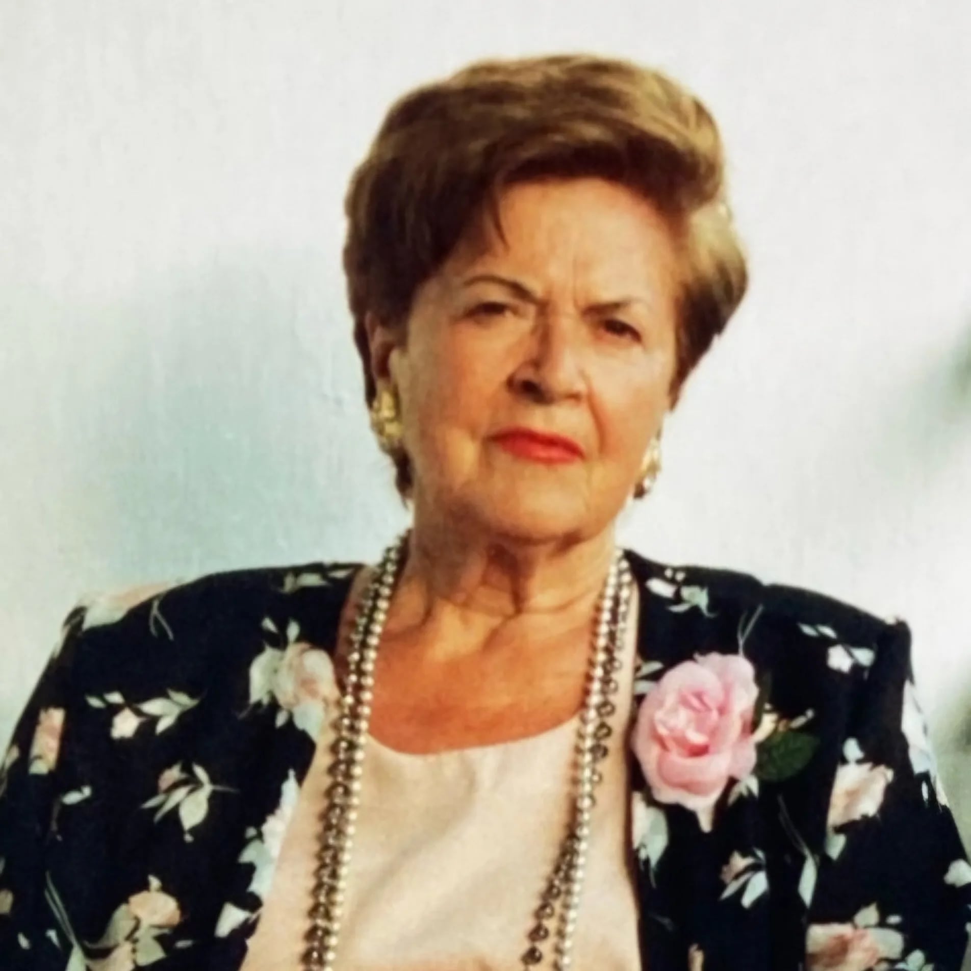 Portrait of Lucia Arrube (1923–2012) – memorial page