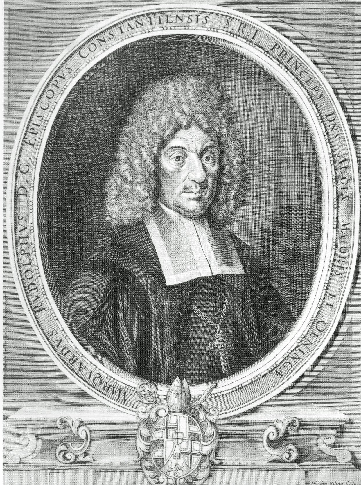Porträt von Marquard Rudolf von Rodt (1644–1704) – Gedenkseite