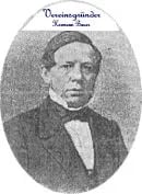 Porträt von Hermann Bauer (1814–1872) – Gedenkseite