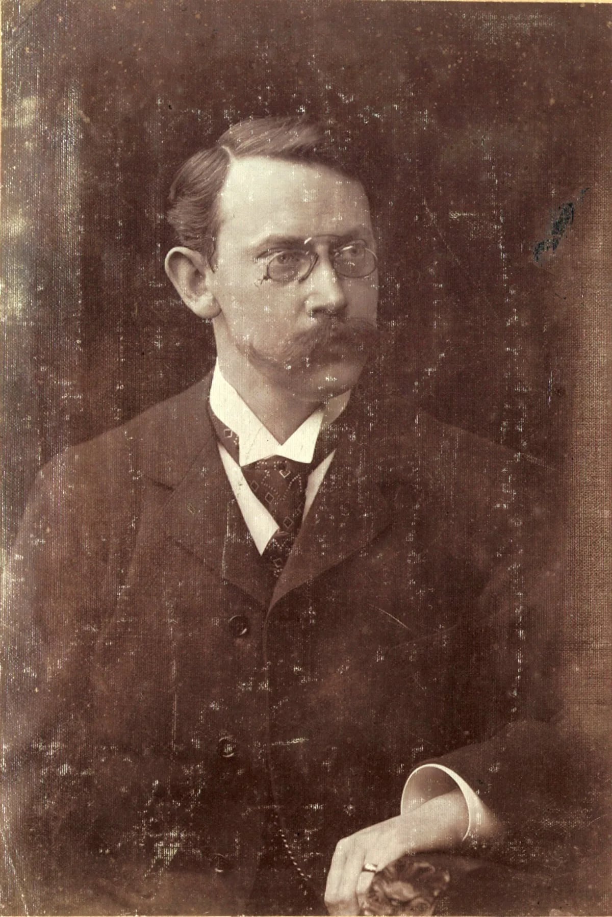 Portrait of Georg Bohlmann (1869–1928) – memorial page