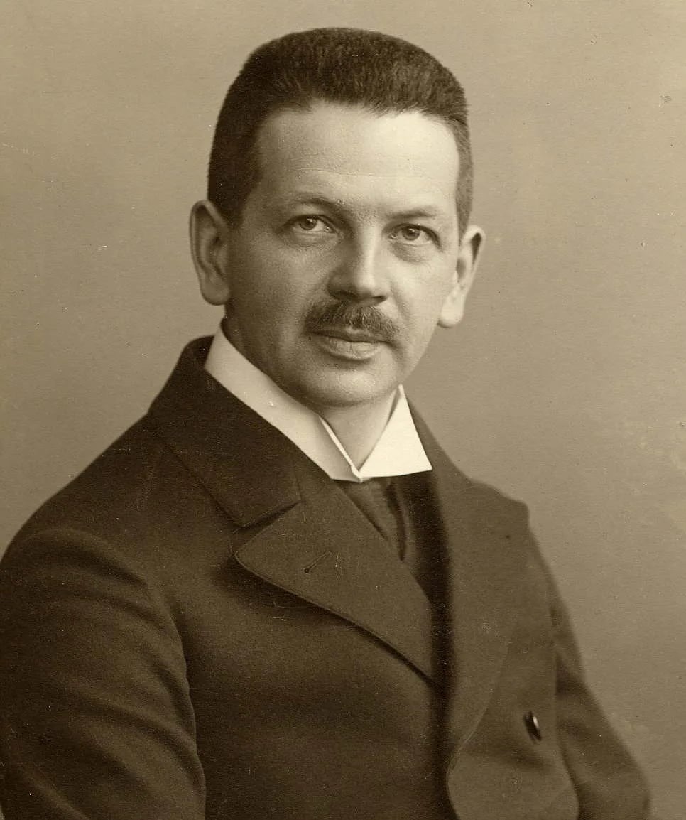 Porträt von Moritz Weber (1871–1951) – Gedenkseite