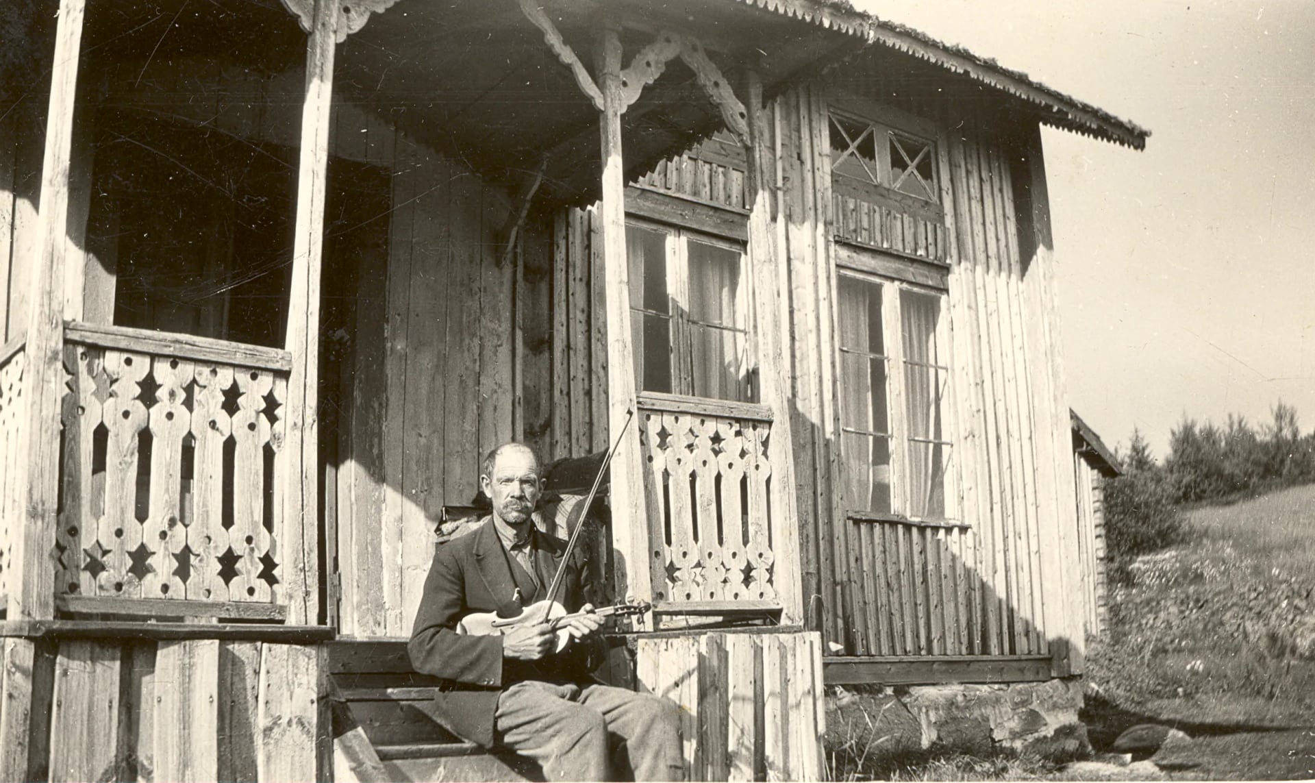 Porträt von Oskar Julius Nilsson (1871–1938) – Gedenkseite