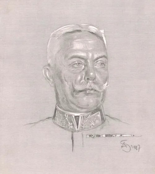 Porträt von Johann von Henriquez (1861–1924) – Gedenkseite