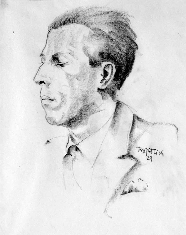 Porträt von Erwin Linder (1903–1968) – Gedenkseite