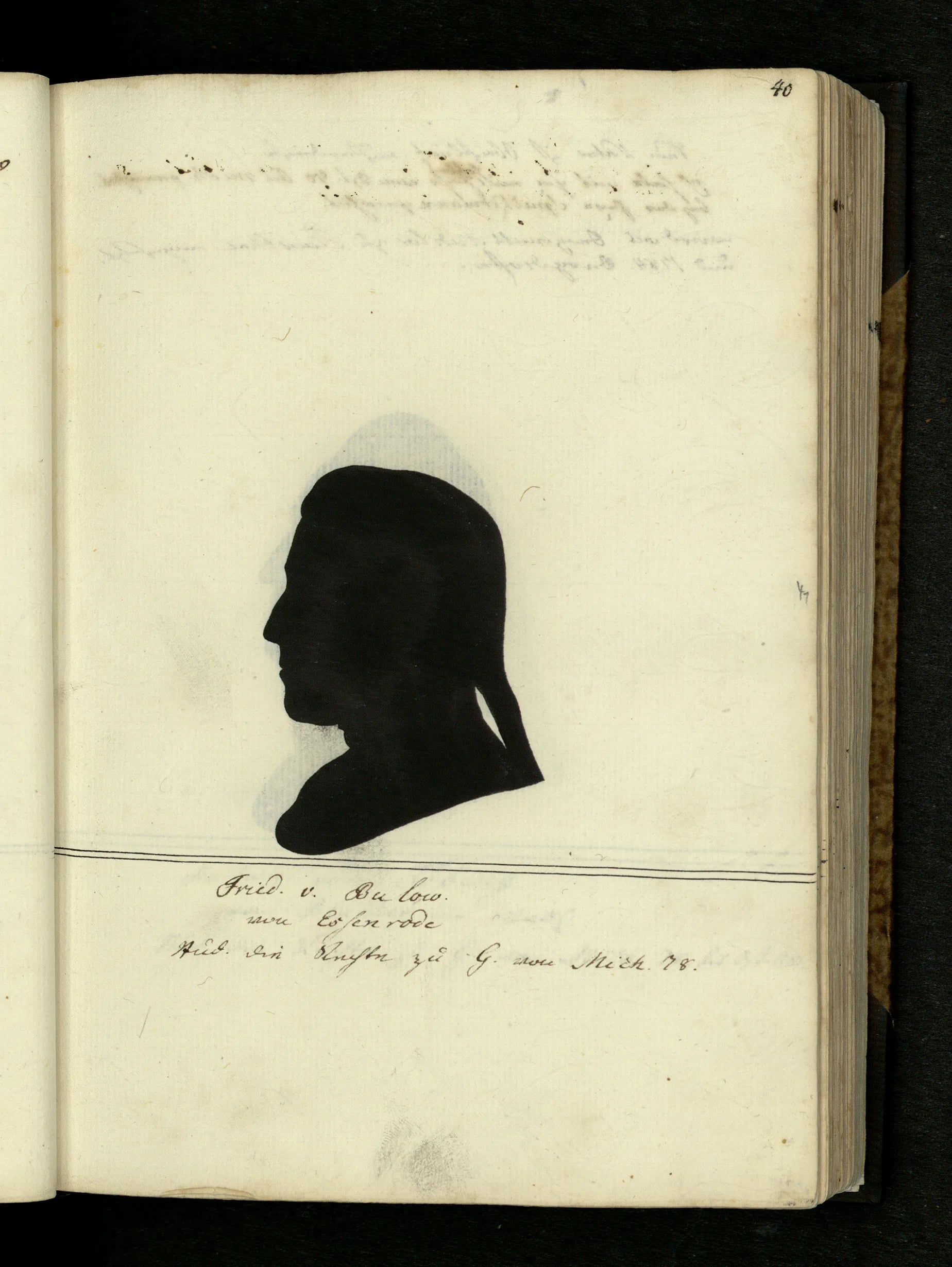 Portrait of Friedrich von Bülow (1762–1827) – memorial page