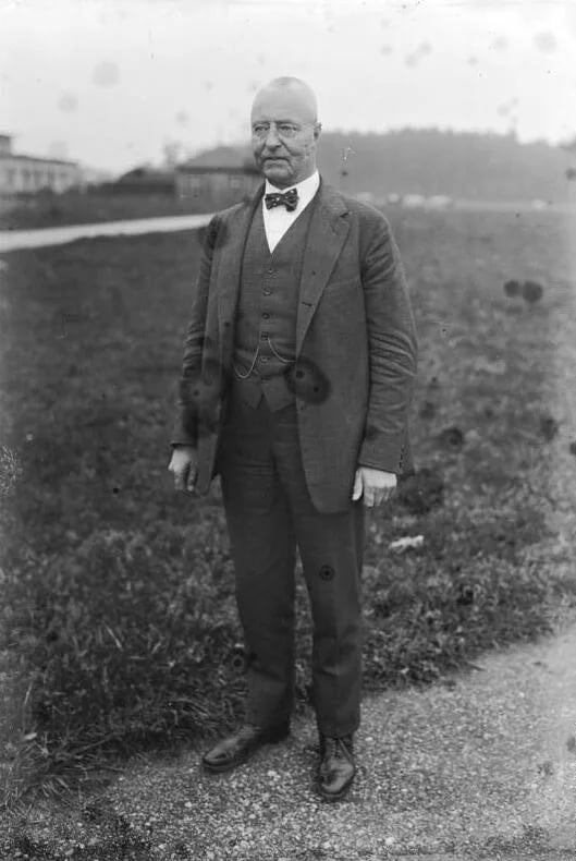 Porträt von Alfred Colsman (1873–1955) – Gedenkseite