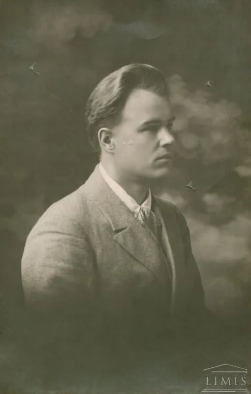 Porträt von Antanas Giedraitis-Giedrius (1892–1977) – Gedenkseite