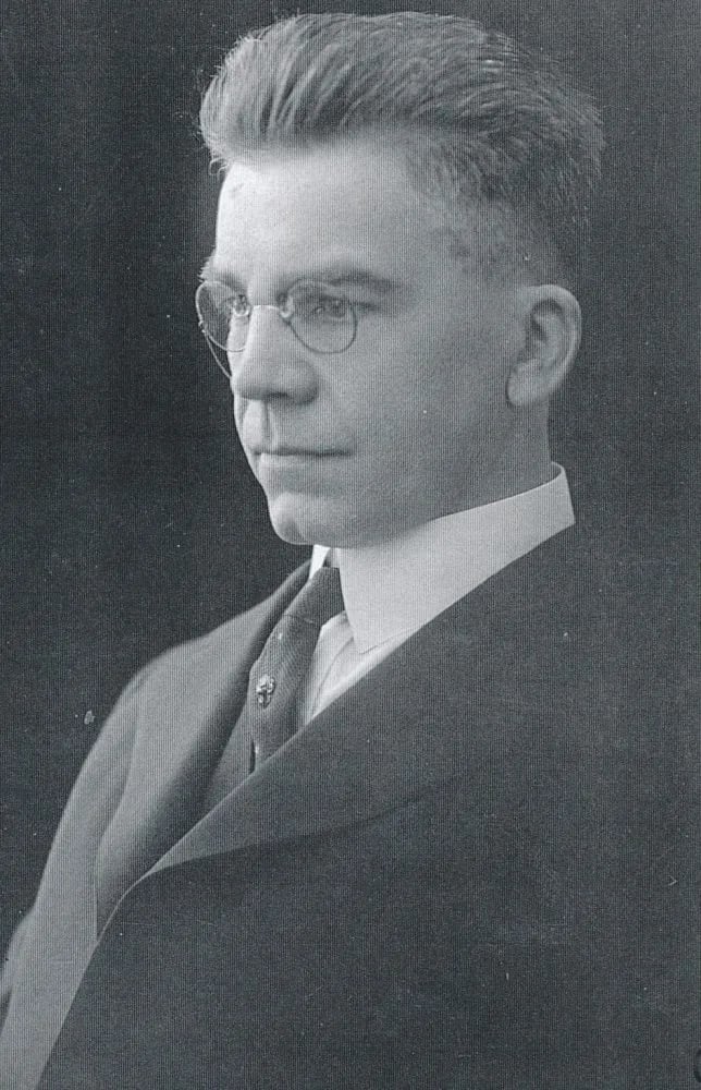 Porträt von Antanas Lalis (1873–1960) – Gedenkseite