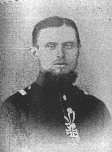 Portrait of Johannes Gallandi (1843–1917) – memorial page