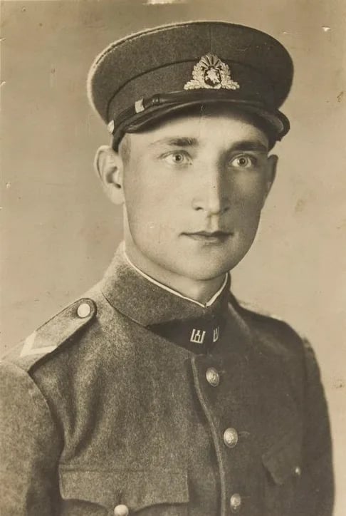 Porträt von Jonas Laucė (1917–2003) – Gedenkseite