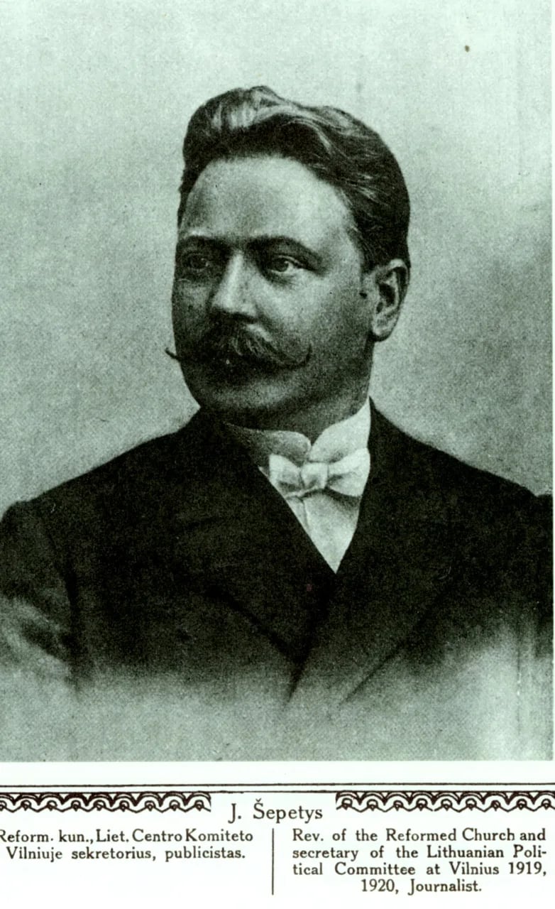 Portrait of Jonas Šepetys (1867–1941) – memorial page