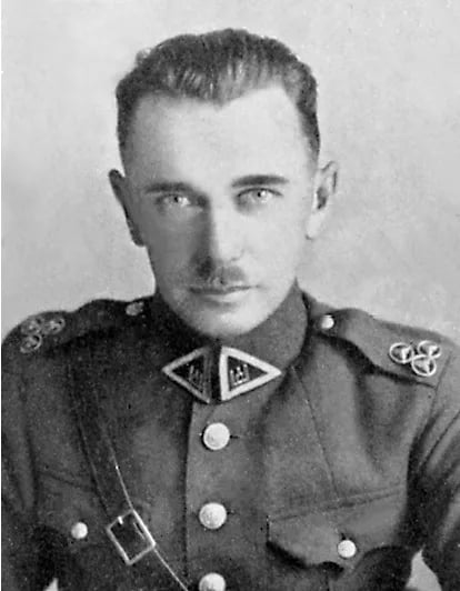 Porträt von Juozas Barzda-Bradauskas (1896–1953) – Gedenkseite