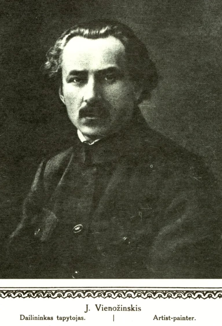 Portrait of Justinas Vienožinskis (1886–1960) – memorial page