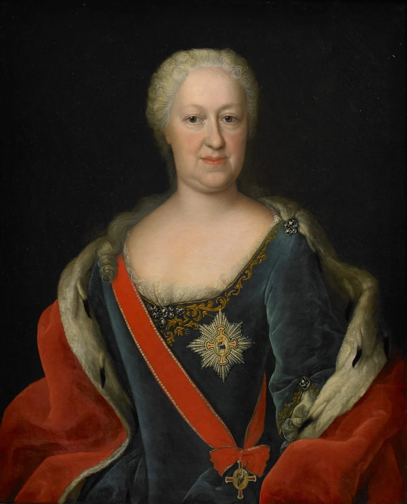 Porträt von Eleonore Margarete von Hessen-Homburg (1679–1763) – Gedenkseite