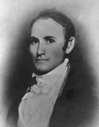 Porträt von Solomon P. Sharp (1787–1825) – Gedenkseite