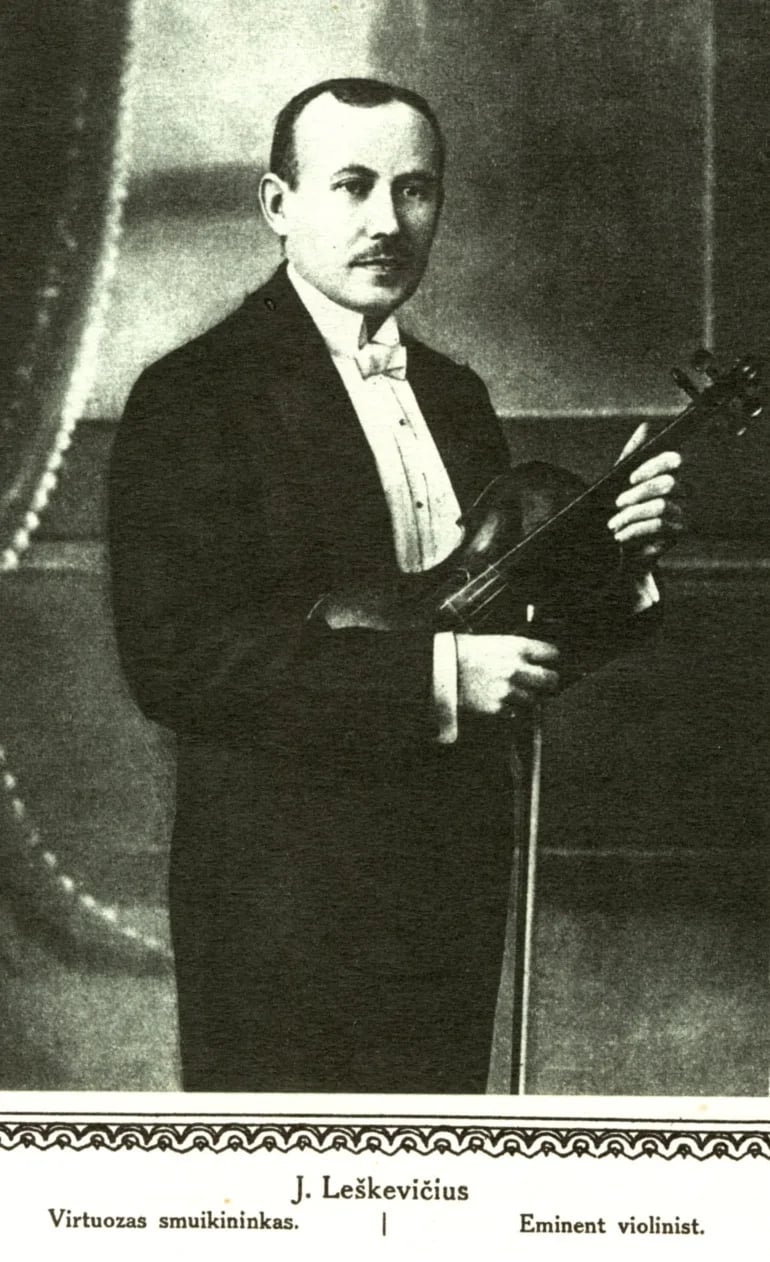 Portrait of Mykolas Leškevičius (1877–1932) – memorial page