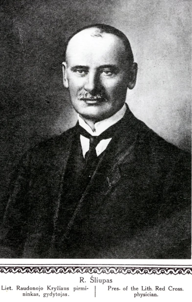 Porträt von Rokas Šliūpas (1865–1959) – Gedenkseite
