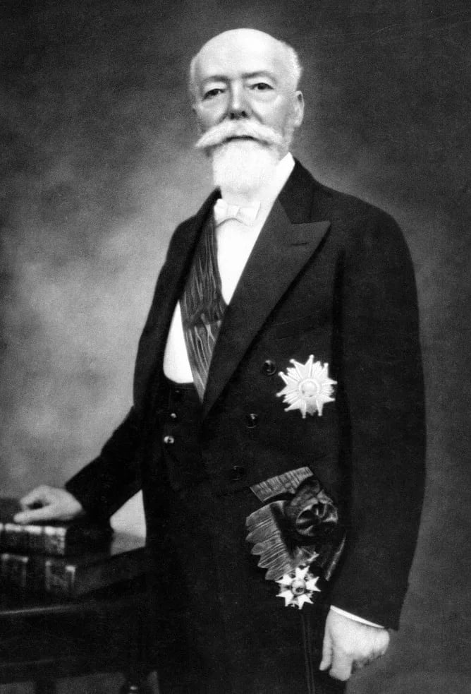 Porträt von Paul Doumer (1857–1932) – Gedenkseite