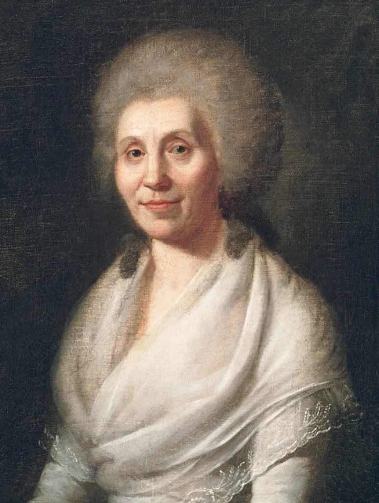 Porträt von Elisabetha Dorothea Schiller (1732–1802) – Gedenkseite
