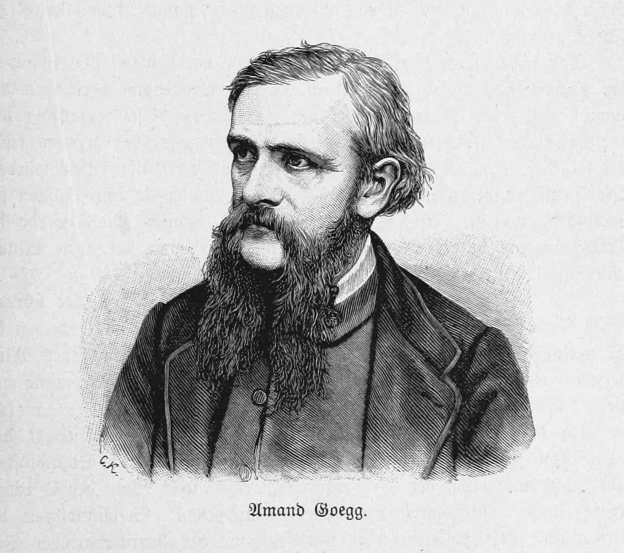 Porträt von Amand Goegg (1820–1897) – Gedenkseite