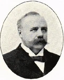 Porträt von Carl Gustaf Folcker (1848–1904) – Gedenkseite