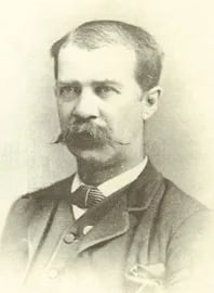 Porträt von Dyer Lum (1839–1893) – Gedenkseite