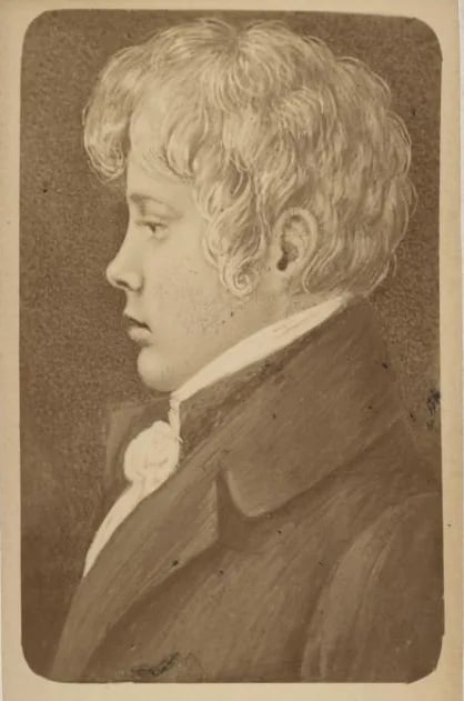 Porträt von Gustav Ewald Wilpert (1795–1851) – Gedenkseite