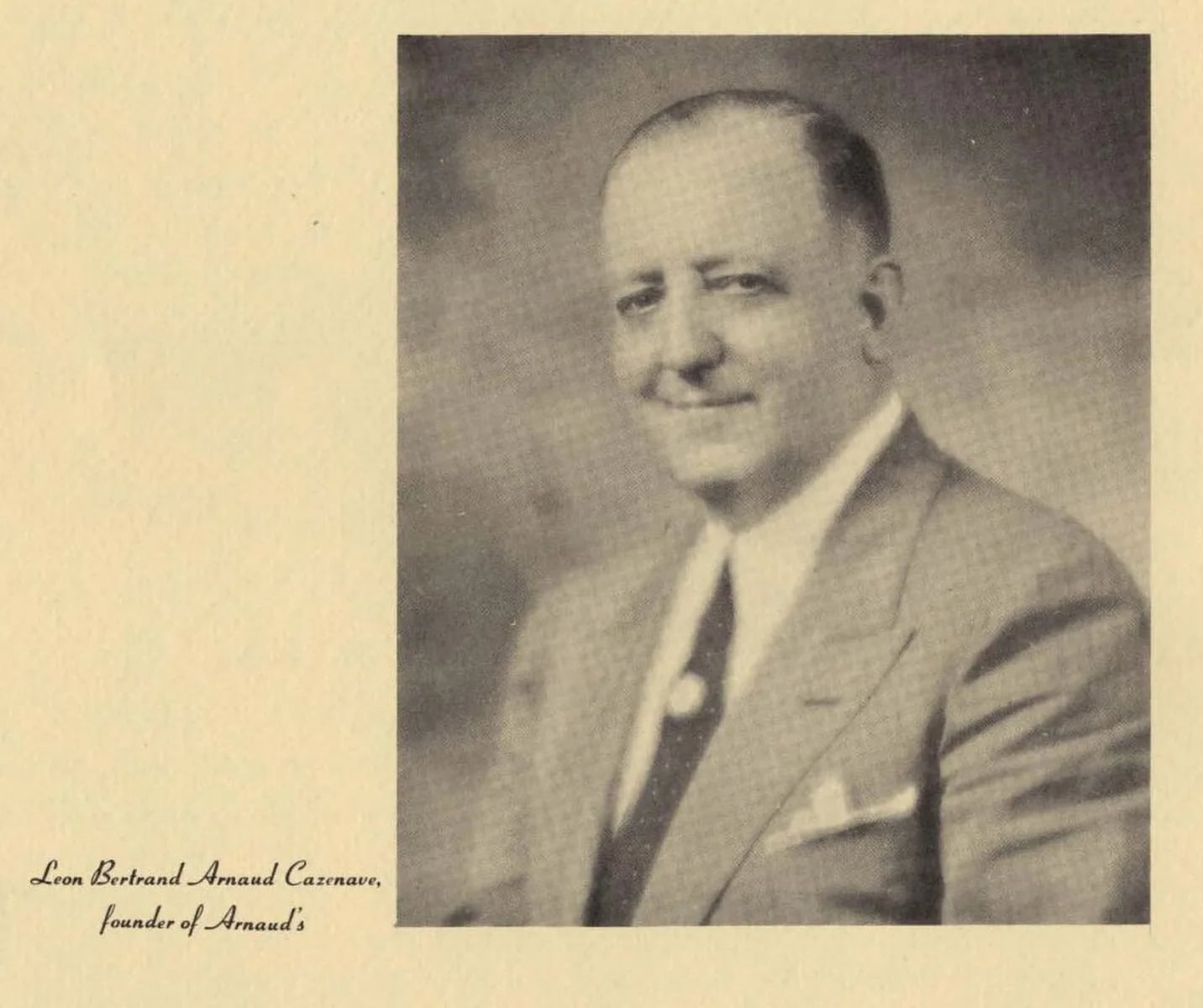 Porträt von Arnaud Cazenave (1876–1948) – Gedenkseite