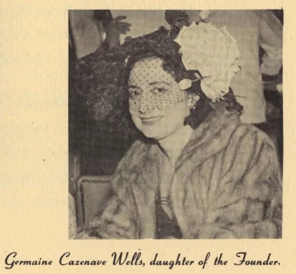 Portrait of Germaine Wells (1902–1983) – memorial page