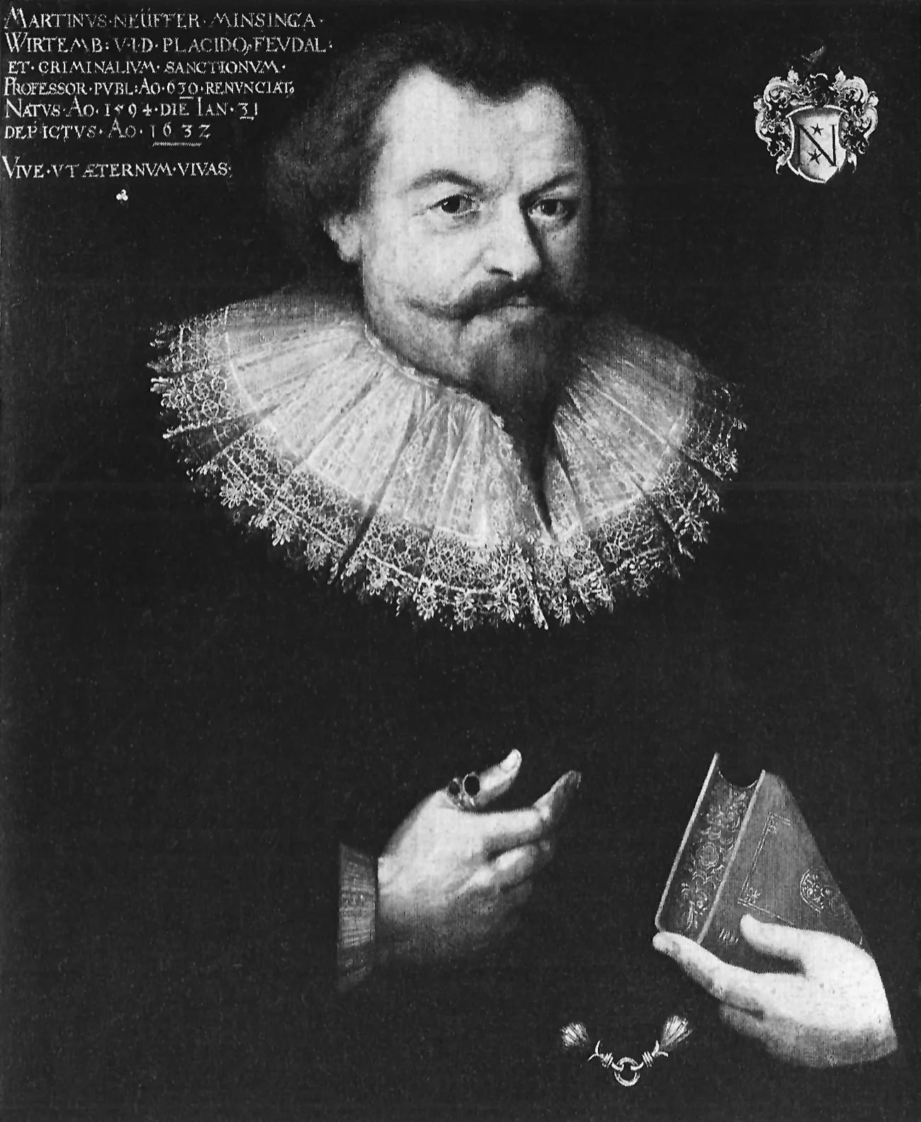 Porträt von Martin Neuffer (1594–1638) – Gedenkseite