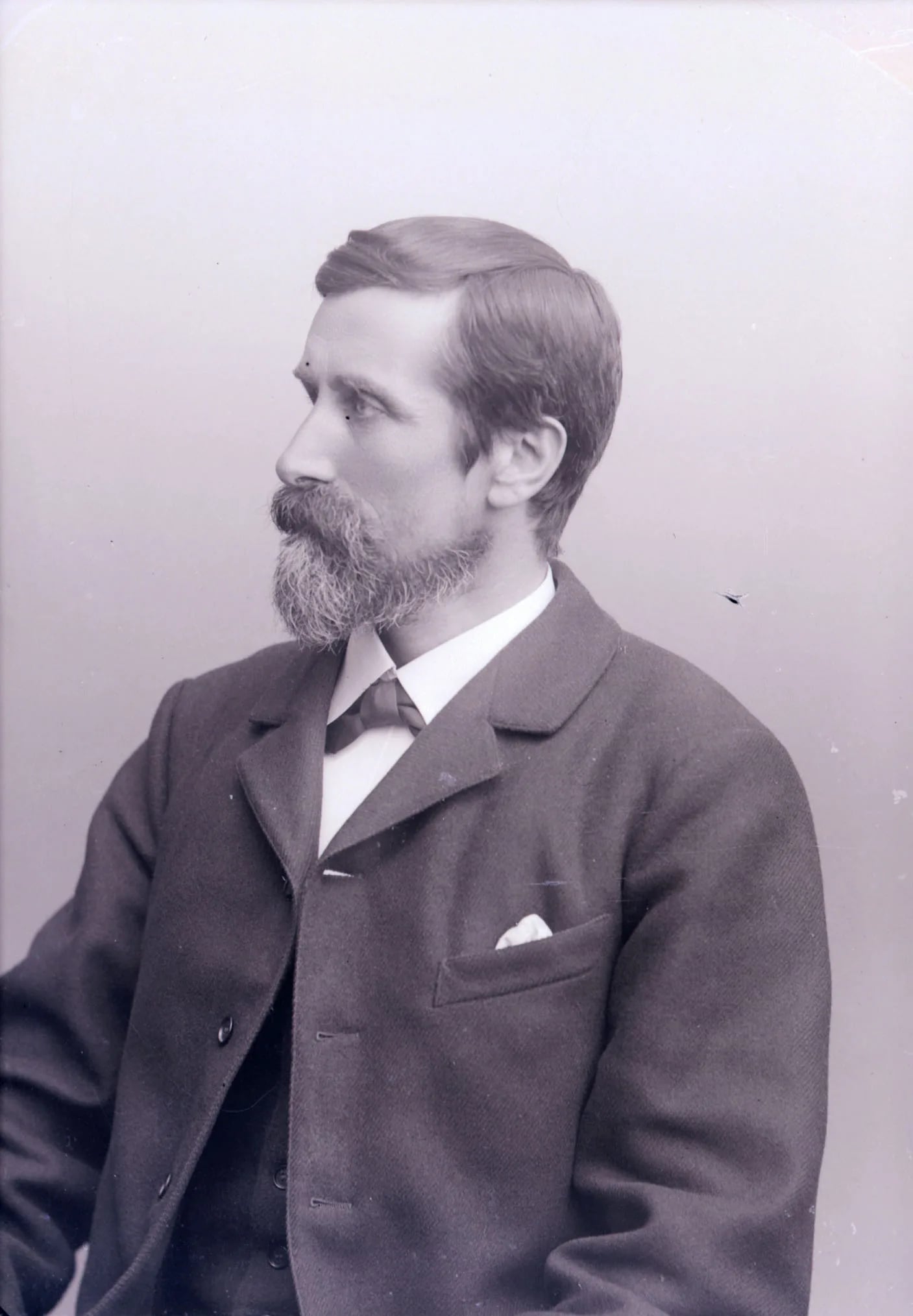 Portrait of David Bakke (1857–1935) – memorial page