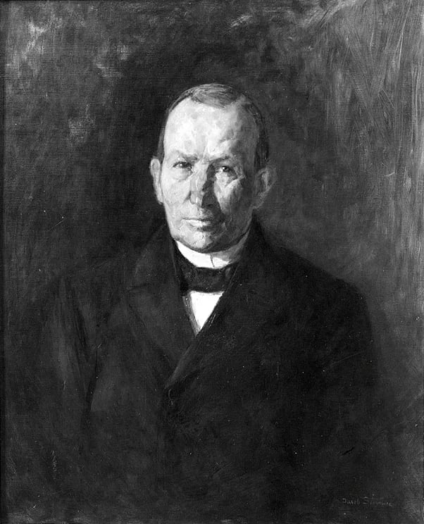 Porträt von Henrik Reinert (1832–1915) – Gedenkseite