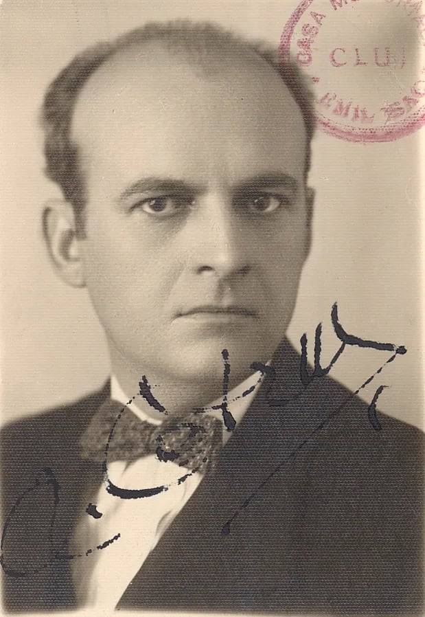 Porträt von Aron Cotruș (1891–1961) – Gedenkseite