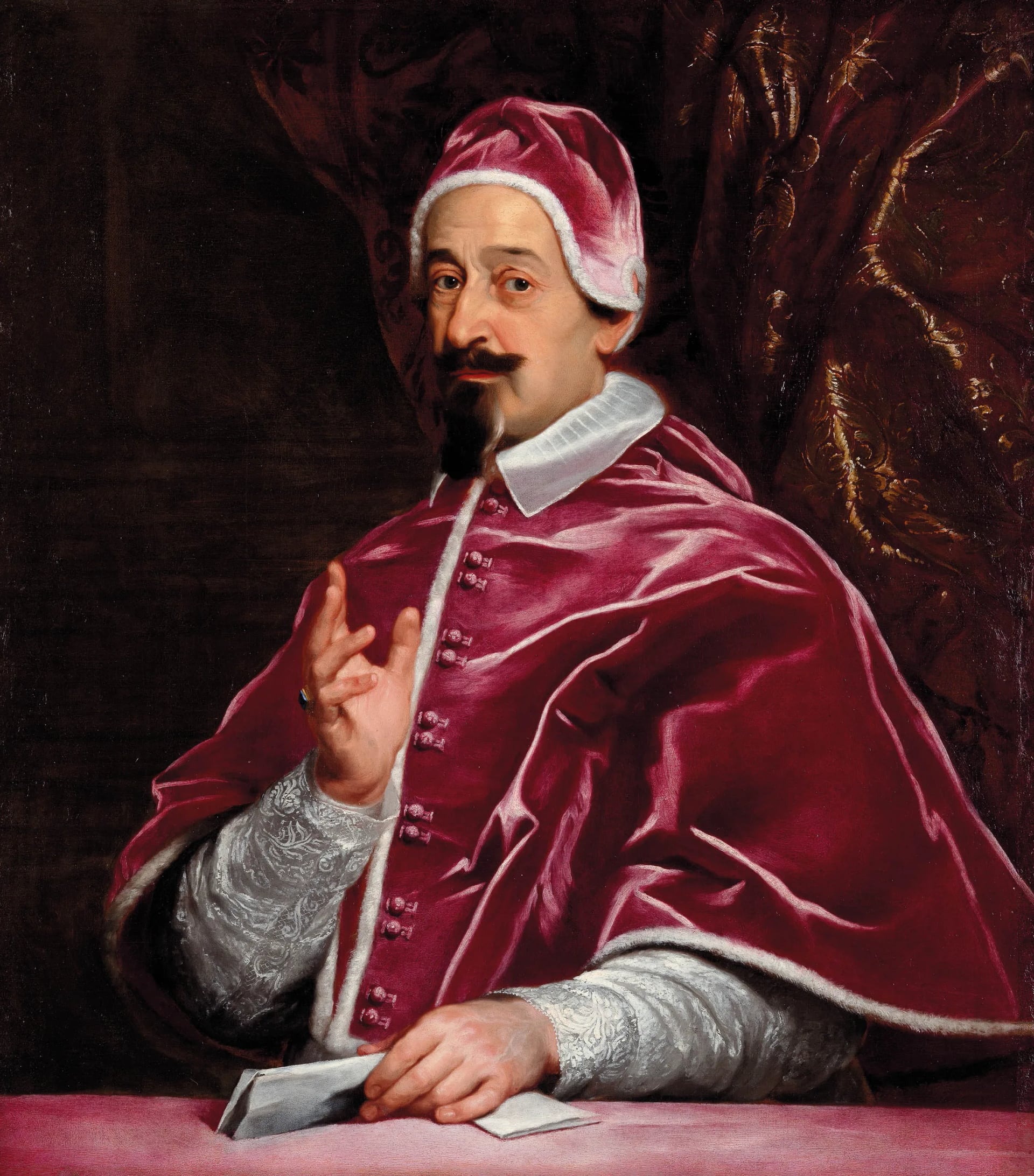 Porträt von Alexander VII. (1599–1667) – Gedenkseite