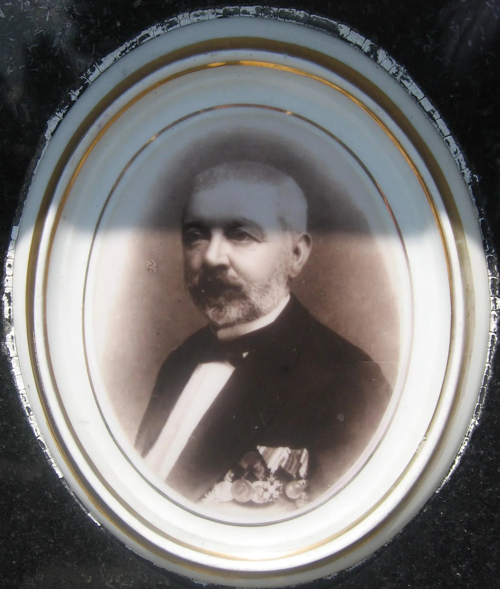 Porträt von Franz Des Loges (1846–1914) – Gedenkseite