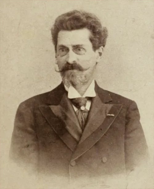 Porträt von Frédéric Damé (1849–1907) – Gedenkseite