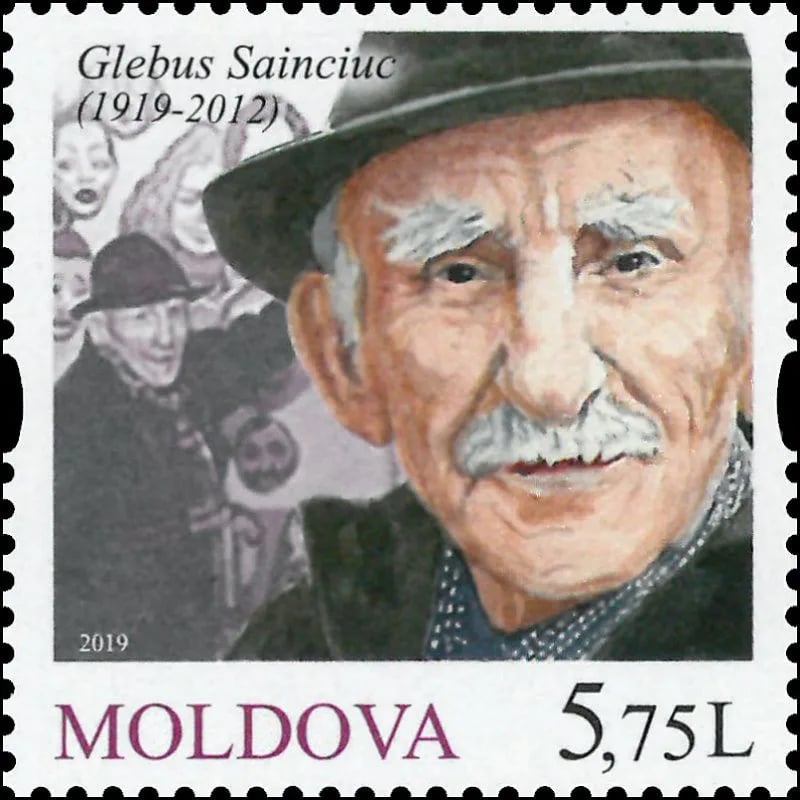 Porträt von Glebus Sainciuc (1919–2012) – Gedenkseite